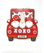 Holiday Time Valentine Decor Holiday Sign - New - XOXO Gnomes - £7.85 GBP