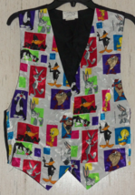 EXCELLENT WOMENS LOONEY TUNES SATIN VEST  SIZE S/M - £18.64 GBP