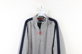 Vtg Y2K 2000 Gap Mens XL Distressed Baggy Fit Half Zip Fleece Pullover Sweater - £38.89 GBP