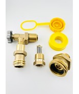 NEW FORKLIFT PROPANE TANK PARTIAL VALVE REPLACEMENT SERVICE FILL RELIEF ... - $74.01 CAD