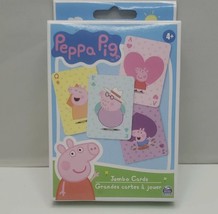 Peppa Pig Jumbo Playing Cards 54 Card Deck Game With Jokers - £5.51 GBP