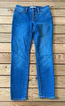 Madewell NWT Women’s 9” Mid Rise Skinny crop jeans Size 25 Blue K4 - £50.63 GBP