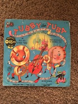 &quot;Tubby The Tuba&quot;,Cricket,US,7&quot; EP with P/S, with the Playmates,1959 classic,M- - £74.11 GBP