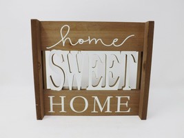 Ashland Wooden Standing Sign - Home Sweet Home - New - £9.13 GBP
