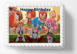 Video Game Gamers Edible Cake Image Plants Edible Cake Topper Frosting Sheet Ici - £12.36 GBP