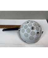 Vintage Enamelware Blue White Strainer Colander Sieve Graniteware - €25,64 EUR