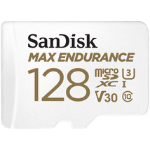 HP SDSQQVR-128G-AN6IA 128GB MAX ENDURANCE USD 100/40MB/S U3 V30 C10 C - $68.18