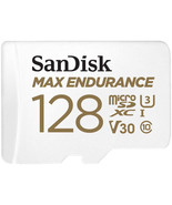 HP SDSQQVR-128G-AN6IA 128GB MAX ENDURANCE USD 100/40MB/S U3 V30 C10 C - $73.27