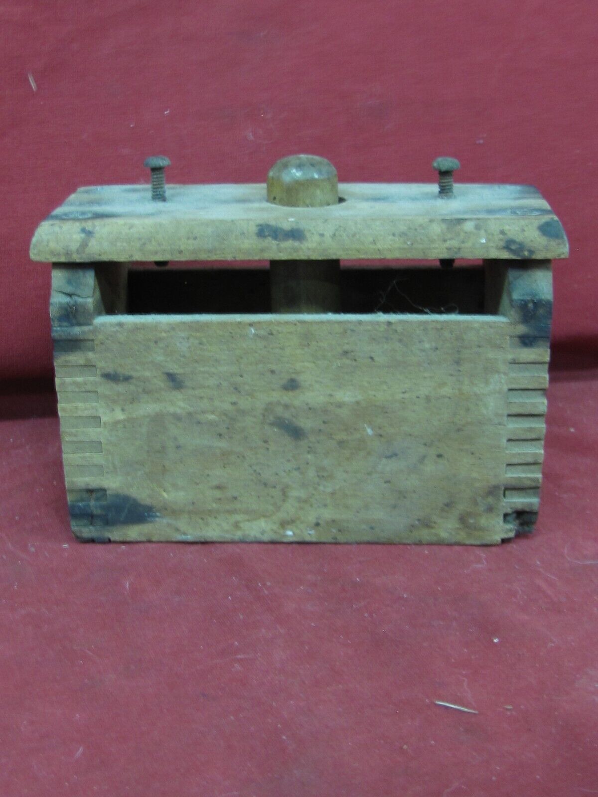 Primitive Antique Handmade Butter Mold (#2) - $29.69