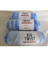Big Twist Value lot of 3 Blue Ombre Dye Lot 456270 - $367.34 MXN