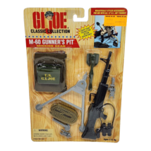 Vintage 1997 12&quot; Gi Joe M-60 Gunner&#39;s Pit Mission Gear Accessories 27932 New - £14.92 GBP