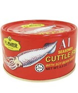 A1 Seasoned Cuttlefish With Soy Bean Sauce 6.5 Oz (Pack Of 12 Cans) - £113.75 GBP