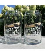 2 New Goose Island Brewing Co Migration Week Can Shaped Beer Glasses 15 oz - £25.77 GBP