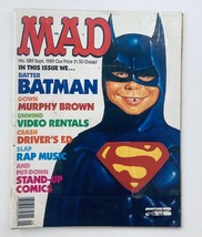 Mad Magazine September 1989 No. 289 Batman &amp; Murphy Brown 2.0 Good No Label - £9.77 GBP