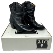 FRYE Women&#39;s Jackie Button Short Boot Black 7M - £37.84 GBP