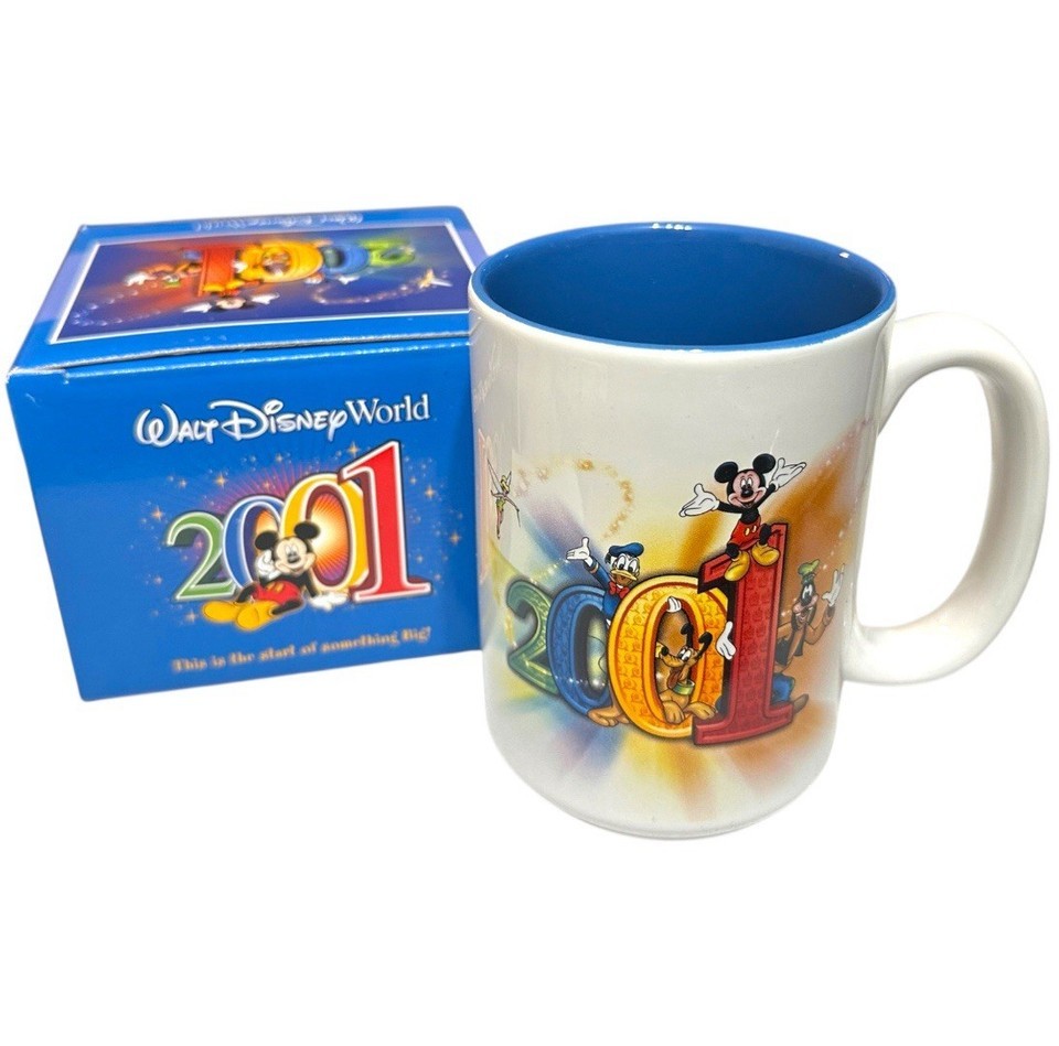 Vintage Disney - 2001 Collectible “this Is The Start Of Something Big” Mug - $24.00