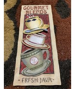 Gourmet Blends Fresh Java Wall Sign / Plaque - £5.41 GBP