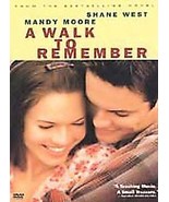 A Walk to Remember (DVD 2002) Movie Mandy Moore Shane West Spotless - £3.92 GBP