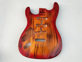 Left Handed Single Wave Electric Guitar Ash Body Replacement  S298 412 - £143.08 GBP