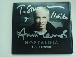 Autographed Signed ANNIE LENNOX  EURYTHMICS  &quot;Nostalgia&quot;  CD w/COA - £116.25 GBP