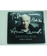 Autographed Signed ANNIE LENNOX  EURYTHMICS  &quot;Nostalgia&quot;  CD w/COA - £116.92 GBP