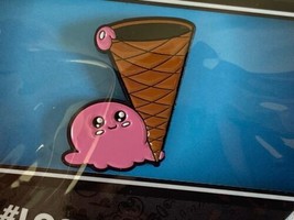 Escape Dropped Ice Cream Cone Loot Crate Box Exclusive Enamel Pin LE Loo... - £10.99 GBP
