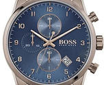 HUGO BOSS HOMME SKYMASTER MONTRE HB1513788 CADRAN BLEU GARANTIE RRP 379.00 - £104.83 GBP