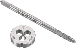 M3 x 0.5mm Left-Hand Tap &amp; Die Set – Thread Repair Kit for Nuts &amp; Bolts - $13.53