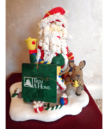 Resin Santa Made by Trim a Home with His Reindeer Christmas Figurine (#2... - €30,77 EUR