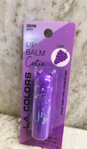 L.A. Colors scented lip balm Grape scented-Balsamo de Labios-0.09oz/2.5gm - £10.86 GBP