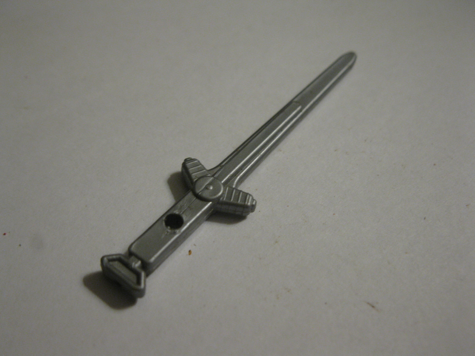 Primary image for Action Figure Weapon - 1990's Mighty Morphin Power Rangers Turbo  Gray Sword 