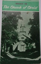 Vintage What Is The Church Of Christ Booklet 1940s - $2.72 CAD