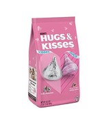 HERSHEY&#39;S HUGS &amp; KISSES Assorted Milk Chocolate and White Creme Candy Va... - £22.93 GBP