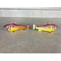 Salt And Pepper Shakers Salmon Fish Designed - $9.89