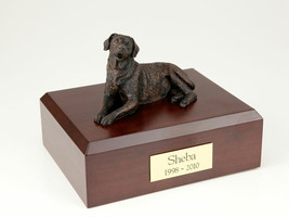 Labrador Bronze Figurine Dog Pet Cremation Urn Avail in 3 Diff. Colors &amp;... - £133.39 GBP+