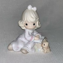 Precious Moments You Fill Pages Of My Life 1994 Members Only Figure Collectible - £43.61 GBP