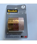 Scotch Expressions Washi Tape Ruban/Cinta 3 Pack - £11.33 GBP
