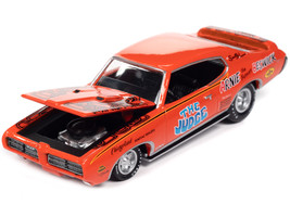 1969 Pontiac GTO Orange with Graphics &quot;The Judge - Arnie &#39;The Farmer&#39; Beswick&quot; &quot; - $23.64