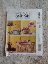 5641 McCalls Sewing Pattern UC Handbag Hat Bags Fashion Accessories Laura Ashley - £7.41 GBP