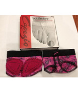 Capezio Lyrical Dance Foot Undeez Undies, Cross My Heart Print, Size Xl,... - $270.65 MXN