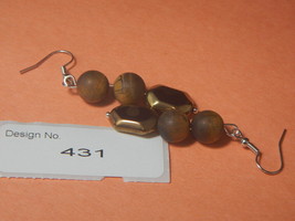 Tiger Eye Gemstone Earring Metaphysical, Purifies the system after  431 - £3.79 GBP