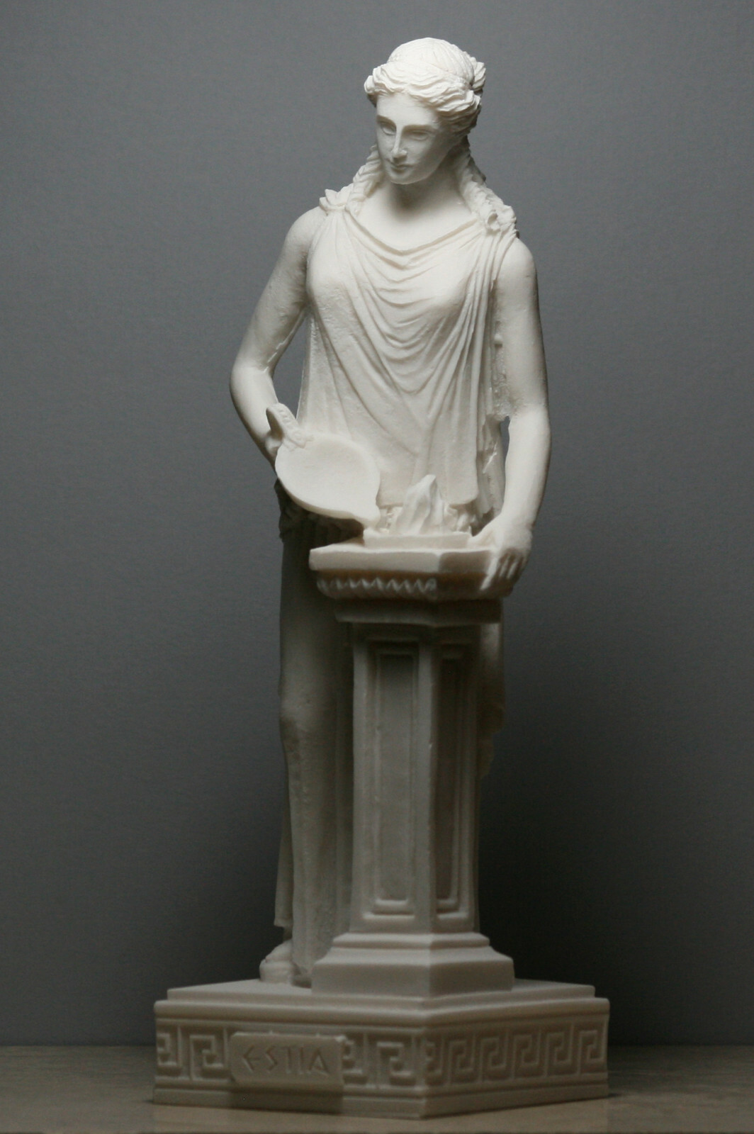 Statue Hestia Vesta déesse romaine grecque de la maison sculpture familiale f... Item image 4
