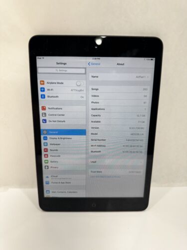 ipad mini 1st generation 16gb - $9.89