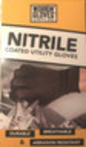 2 PAIRS Reusable Breathable Automotive Utility Nitrile Coated Working Gl... - $5.80