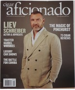 Cigar Aficionado Liev Schreiber Cohiba Pinehurst Golf Bentley Bugatti Au... - €17,52 EUR