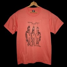 Horse LOL funny Vintage 80&#39;s Graphic T Shirt Single Stitch (see desc) - £15.48 GBP