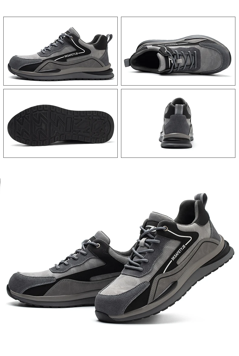 El toe cap sport airflow work boots puncture proof sneakers indestructible construction thumb200