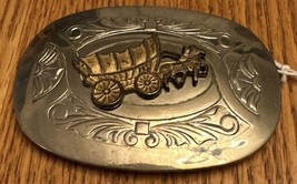 1970’s Chambers Belt Buckle Horse And Wagon - £15.63 GBP