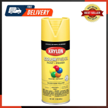 K05541007 COLORmaxx Spray Paint And Primer For Indoor/Outdoor Use, Gloss Sun - £11.02 GBP