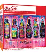 MasterPieces 300 Piece EZ Grip Jigsaw Puzzle - Coca-Cola Bottles - 18&quot;x24&quot; - £16.90 GBP